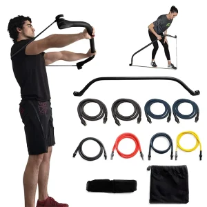 Work Out Home Gym Resistance Bands Fitness Equipment Sport Bow Bands