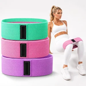 Workout Bands Fabric Workout Bands Cloth Non Slip Hip Booty Glute Resistance Bands Set for Exercise Legs Women OEM