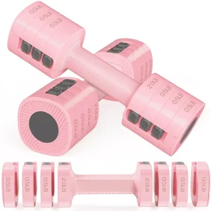 Workout Stainless Steel Adjustable Dumbbell Set for Home Gym