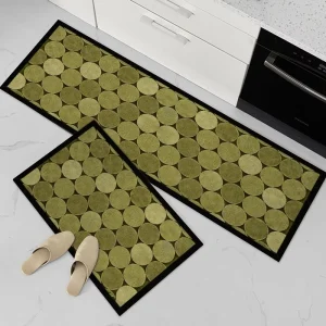Woven Anti-Mold Diatomaceous Earth Kitchen Mat Fast-Drying Super Absorbent Non-Slip Floor Mat