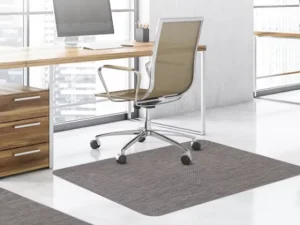 Woven PVC Chair Mat Non-Slip Heavy Duty for Office and Home
