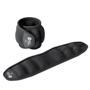 Wrist and Ankle Weights 4LB Pair Adjustable for Strength Training, Jumping, and Running