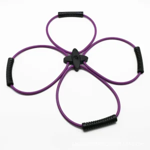 X-Shaped Yoga Resistance Thermoplastic Elastomer Rope Shoulder Opening Back Strengthening Stretching Band