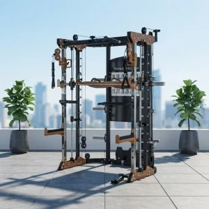 XR1001 Fitness Equipment Power Cage Multifunction Sports Smith Machine Home Gym Fitness