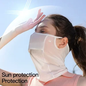 XTJ52 Breathable UV Protection Balaclava Bandana Face Mask Neck Gaiter for Cycling Outdoor Sports Beach Fishing