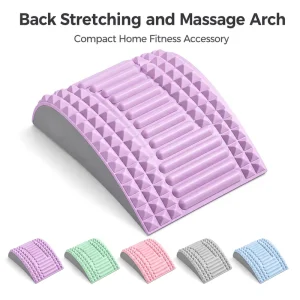 Yoga Back Stretching Massage Lumbar Support Board, EVA and TPE, for Pilates