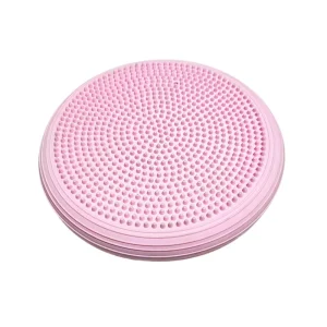 PVC Round Inflatable Balance Cushion Fitness Thickened Flat Yoga Ball Soft Couch Shock Absorption Support Cushion