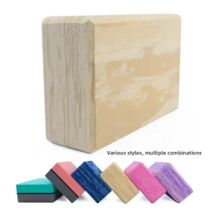 Yoga Block EVA Material High Density Fitness Equipment for Adults and Children Dance Practice Stretching Leg Splitting Exercise