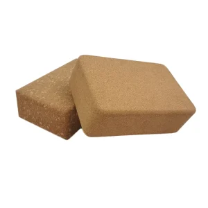 Yoga Blocks 2 Pack Natural Cork