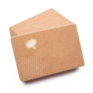Yoga Brick for Yoga Studio Balance Core Training Custom Logo High Density Eco Friendly Natural Cork Yoga Block
