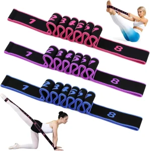 Yoga Elastic Band, Segmented Digital Stretching Band and Tension Rope