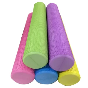 Yoga Fitness Muscle Relaxer Foam Axis EVA Material Massage Floating Point Solid Yoga Column Foam Roller