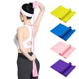 Yoga Fitness Tension Band Pull Rope Stretching Strap Belt