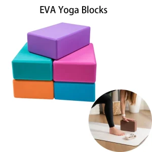 Yoga Fitness Tools Multifunctional Yoga Block Lightweight EVA Block Brick Yoga Bricks Stretching Exercises