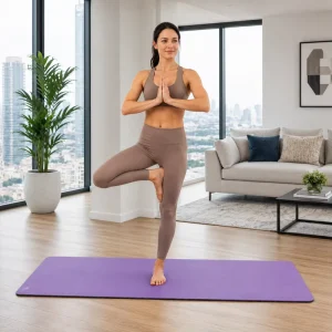 Yoga Mat Carrier Bag with Strap for Travel, Gym, and Studio