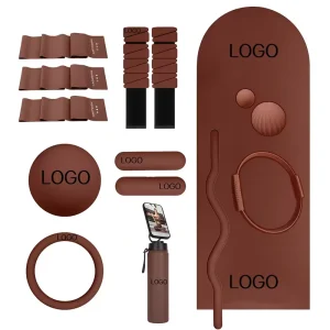 Yoga Mat, Dumbbells, Ankle and Wrist Weights, Barbell, Power Ring Silicone Pilates Kit Set
