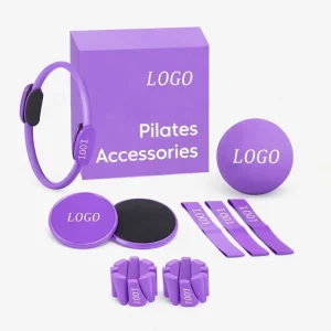 Yoga Mat Pilates Fitness Equipment Set for Gym Weight Training Strength Training Free Weight Equipment Core Strength
