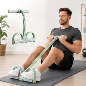 Yoga Multifunctional Non-Slip Foot Pedal Resistance Band