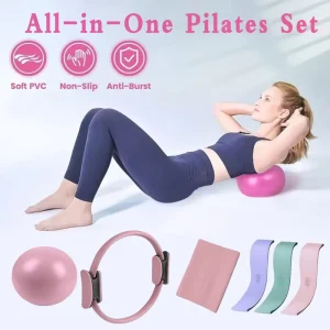 Yoga Pilates Equipment Bundle for Home Exercise