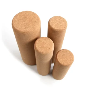Yoga Pilates Exercise Massage Wooden Balance Board and Cork Yoga Roller