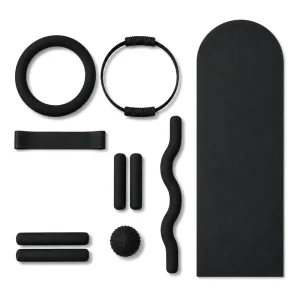 Yoga Pilates Fitness Kit with Mat, Ball, Circle and Pilates Ring