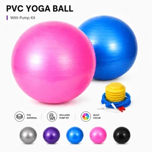 Yoga Pilates Massage Ball for Muscle Relaxation, Core Stability, Deep Tissue Release, Stretching and Recovery