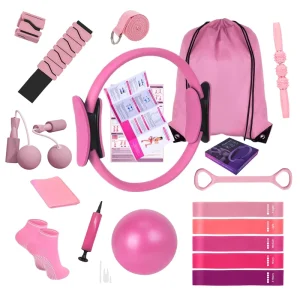 Yoga Pilates Props 22-Piece Fitness Set Polypropylene Model JH6195
