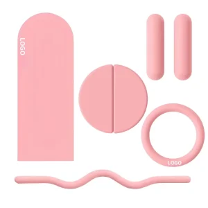 Yoga Pilates Set with Silicone Dumbbell and Barbell Weights