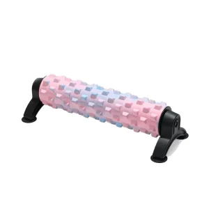 Yoga Pillar Foam Roller with Shaft Bracket, Suction Cup and Mace, Muscle Relaxation and Fascia Yoga Equipment