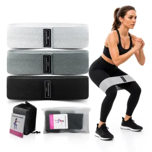 Yoga Resistance Bands Yoga Elastic Bands Resistance Band Workout Resistance Bands with Logo Non Slip Fabric Hip Booty Glute OEM