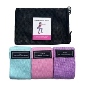 Yoga Resistance Loop Band for Legs and Glutes, 60-120 lb, Polyester-Cotton, Sports and Dance