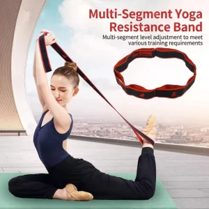 Yoga Resistance Loop Exercise Bands Workout Dance Adjustable Elastic Hip Band Polyester Cotton Body Building