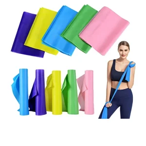 Yoga Stretch Band TPE Thick Resistance Bands Exercise Pilates Pull Band Fitness Stretch Home Workout Custom Logo