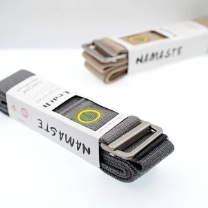 Yoga Stretch Belt, 2.5-Meter Wide Thick Zinc Alloy Yoga Rope