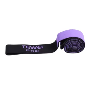 Yoga Stretch Strap Elastic Stretching Exercise Strap Band With Loops for Yoga Dance Fitness Pilates Medium