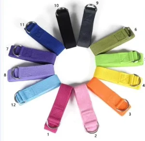 Yoga Stretch Strap Fitness Strength Training Elastic Strap Bundle