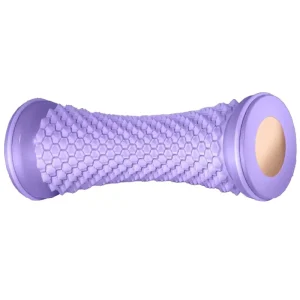 Yoga Wheel with Spiked Massage Ball and Foam Roller for Plantar Fascia and Foot Massage