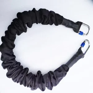Yoga and Bungee Jumping Elastic Safety Rope, Strong and Wear-Resistant