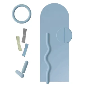 Yoga and Pilates Accessories Set for Home, Women, Beginner Stretching, and Meditation